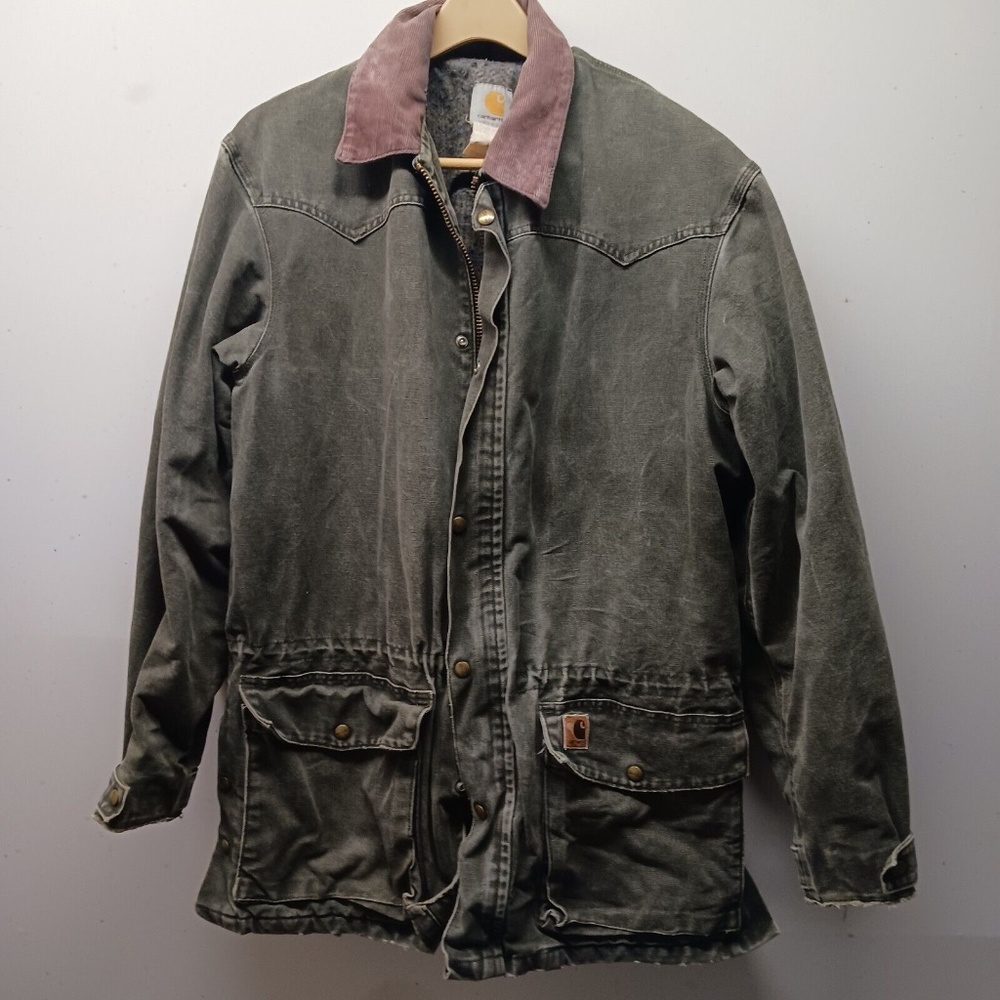 Carhartt Chore Barn Work Blanket Lined Jacket Coat